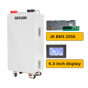 Boîte de batterie de stockage d'énergie LiFePO4 204,8 V 280 Ah 300 Ah Kit DIY JK 200A BMS Système de protection intelligent Protection IP65 Montage mural - Product Image 2