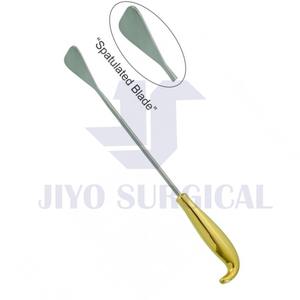 Venta caliente CE ISO aprobado AK espatulado disector de mama 33 cm ,13 ", hoja en forma de paleta, cirugía plástica - Product Image 4