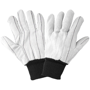 Guantes de seguridad de construcción personalizables Durable Thornproof tela de pana suave cómodo guantes de cuero resistentes al calor - Product Image 6