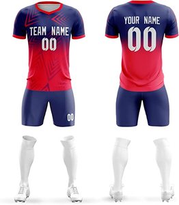Venta al por mayor de camisetas de fútbol 2025 Diseño personalizado Sublimación de colores Francia, camisetas de fútbol Conjuntos de camisetas de fútbol - Product Image 5