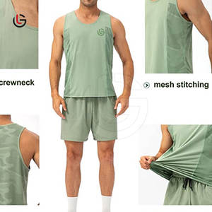 เสื้อกล้ามสำหรับผู้ชายเสื้อผ้าฟิตเนสขนาดพลัสไซส์ฤดูร้อนเสื้อกล้ามผลิตจากปากีสถาน - Product Image 5