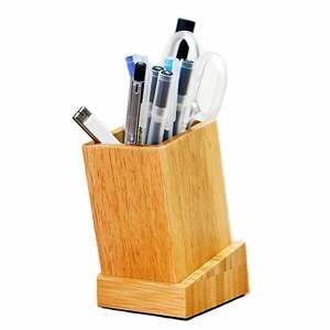 Wooden Pencil case Desktop <b>Stationery</b> <b>Storage</b> <b>Box</b> - Product Image 6
