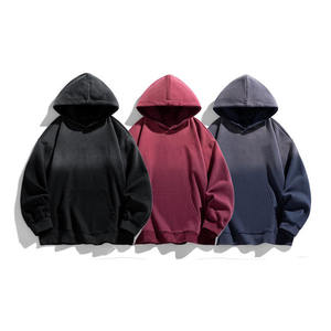 Vente en gros de sweat à capuche personnalisé de haute qualité 100% coton 360G pour hommes 2025 automne et hiver nouveau tie-dye ample décontracté mode sweats à capuche pour hommes - Product Image 4