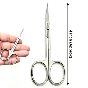 Ciseaux professionnels en acier inoxydable pour cuticules, coupe-cuticules fins de précision, outil de manucure et pédicure, outil de soin des ongles - Product Image 1