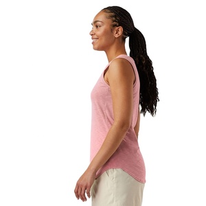 Chaleco Informal Básico de Verano para Mujer, Camiseta sin Mangas, Suave, Transpirable, Cuello en V, Ropa de Gimnasio y Deportes - Product Image 4