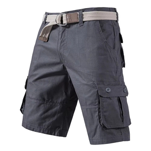 Ropa de hombre buena calidad diseño superior mejor calidad material de algodón transpirable hombres pantalones cortos cargo logotipo personalizado cargo pantalones cortos de hombre - Product Image 3