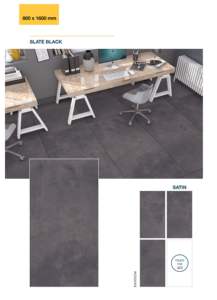 พอร์ซเลนแกะสลักซาตินแบบชนบทขนาด800X1600มม. 9มม. เกรดพรีเมี่ยมสำหรับงานหนักบ้านทันสมัยวิลล่าโรงแรมห้องน้ำ - Product Image 6