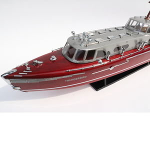 HACKER CRAFT THUNDERBIRD MODÈLE EN BOIS DE HAUTE QUALITÉ BATEAU ARTISANAT 2023 _ 100% BATEAU DE VITESSE FABRIQUÉ À LA MAIN FABRIQUÉ AU VIETNAM_LIVRAISON RAPIDE - Product Image 6