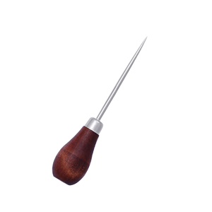 Poinçon en cuir à poignée en bois, poinçon à main pour la couture de chaussures, 2 pièces - Product Image 2