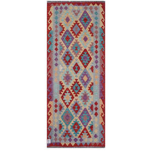 Tapis Kilim Maimana Afghanistan 212 X 84 cm Tapis et ensembles - Product Image 1