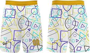 ชุดเสื้อบาสเก็ตบอลแบบกลับด้านได้สำหรับทีมสโมสรเสื้อสองชั้นพร้อมกางเกงขาสั้นพิมพ์ลาย - Product Image 5