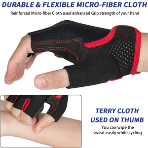 Gants de protection des mains en silicone respirants au design personnalisé pour l'haltérophilie Cross Fit Gym Fitness Powerlifting Training Pullup - Product Image 2