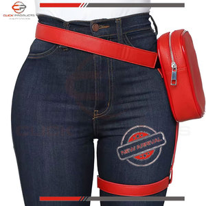 กระเป๋าคาดเอวหนัง PU แบบพกพาโลโก้ออกแบบได้ตามต้องการกระเป๋าเข็มขัดแฟชั่นทันสมัยสำหรับผู้หญิงกระเป๋าคาดเอวมีซิปปิดใช้ได้ทั้งชายและหญิง - Product Image 5