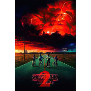 Affiche murale de style moderne Stranger Things Saison 2 - Product Image 2