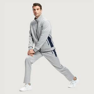 Conjuntos cómodos de joggers de algodón para hombre, pantalones de chándal con logotipo personalizado para entrenamiento de gimnasia, ropa deportiva de invierno para maternidad - Product Image 3