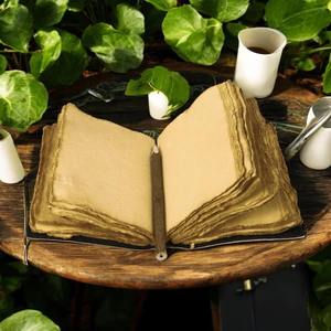 วารสารหนัง Grimoire ขนาดใหญ่พิมพ์ต้นไม้แห่งชีวิตหนังสือคาถาว่างเปล่าของเงาหนังของขวัญท้องฟ้าสำหรับเขา - Product Image 3