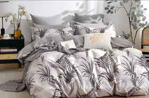 Sábana de cama king/cubierta de colchón/para hotel, venta al por mayor, 100% algodón, edredón estampado de mármol moderno de lujo, Sábana - Product Image 6