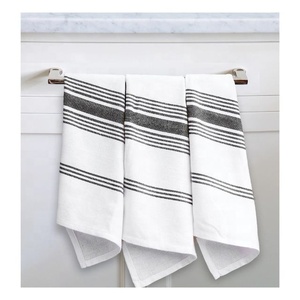 First-rate Herb Print Prime Classy Organic Cotton Woven Ultrafine Fiber Rag Cleaning Glass Table Water Absorbing Cleaning Towels - Product Image 2