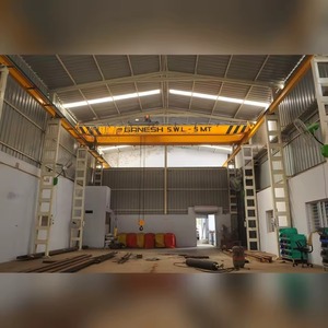 Grúa de pórtico de servicio pesado de viga única Premium, fábrica de grúas Goliath industriales de acero dulce de 100 toneladas, proveedor OEM - Product Image 2