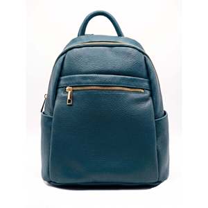Zaino Quadrato Leggero in Vera Pelle Dollaro, Prodotto in Italia, con Manici Staccabili, Elegante per Studentesse - Product Image 5