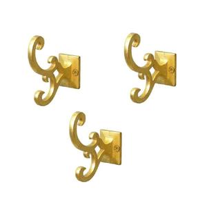 Attrayant Designer Plaqué Papillon Forme Fabriqué À La Main Crochet Mural Cintre Forme Crochet Doré Crochet Mural Monté - Product Image 5