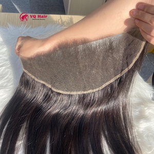 Venta caliente 13X4 para 100% Cabello virgen vietnamita Onda natural sedosa Suelta Onda profunda Cabello superior Precio al por mayor directo - Product Image 3