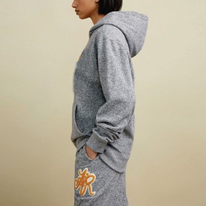 เสื้อมีฮู้ดแบบกำหนดเองสำหรับผู้ชายผ้าฝ้าย100% ขนาดใหญ่พิมพ์ลายพัฟน้ำหนักมาก - Product Image 2