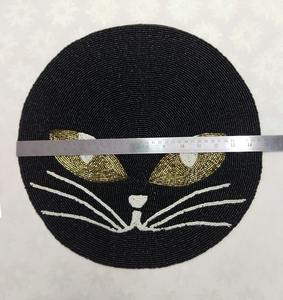 Meilleures ventes : Ensemble de 1 set de table rond en perles fait main, style indien personnalisé, tapis et sous-verres de décoration de table de qualité supérieure - Product Image 6