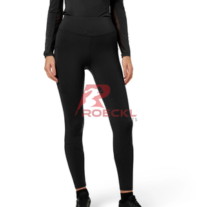 2025 pantalones ecuestres de primera calidad para mujer, ajustados, ligeros, transpirables, cómodos, pantalones elegantes de larga duración para montar a caballo - Product Image 4