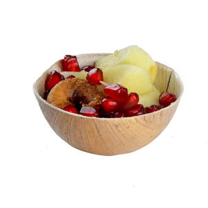 Cuencos desechables de hoja de palma redondos biodegradables de calidad superior para amantes de la naturaleza y bodas al aire libre - Product Image 5