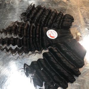 Tissage en lot brésilien à vague profonde, 8-30 pouces 100% cheveux humains vierges, cheveux brésiliens à cuticules alignées - Product Image 2