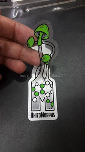 Custom <b>Clear</b> Vinyl Transparent Plastic Waterproof Stickers for Home Decoration UV Offset Printing - Product Image 6