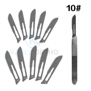 Ensembles de pièces personnalisées de poignées et lames de scalpel utilisent des instruments chirurgicaux par KAHLU ORTHOPEDIC - Product Image 1