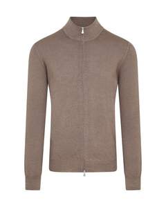 Cardigan pour homme en gros, automne-hiver, fermeture éclair intégrale, manches longues, personnalisable, anti-rides, service OEM ODM, pull confortable - Product Image 6