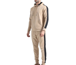 Survêtement d'hiver imprimé personnalisé de haute qualité, vêtements de course unisexes, sweat-shirt à capuche uni, couleur unie, confort, coupe ajustée, polaire - Product Image 2