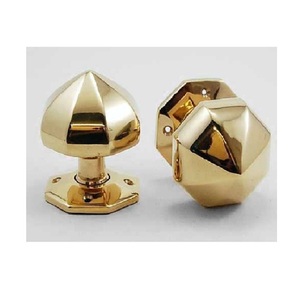 Bouton en laiton Boutons d'armoire Taille brossée et personnalisée Poignée d'armoire en laiton antique classique avec produit de vente - Product Image 3