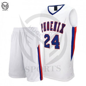 Nouveaux uniformes de basket-ball au design tendance, vêtements de basket-ball très vendus, ensemble d'uniformes de basket-ball sublimés à séchage rapide - Product Image 2