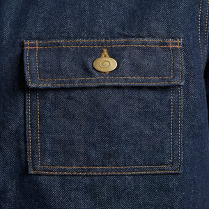 Chaqueta de Mezclilla para Hombre, Diseño Nuevo, Manga Regular, Cuello Alto, Logotipo Frontal, Estilo Motociclista, Moda 2024, Resistente al Viento - Product Image 5