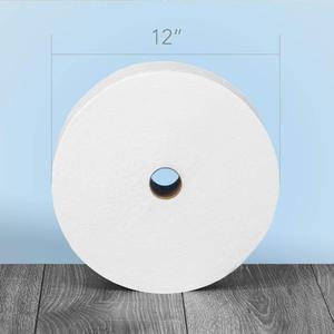 Rollo de Papel Desechable Suave y Resistente For Ever, 1 Capa, 3 Rollos y Soporte - Product Image 3