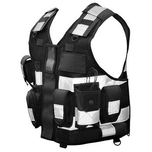 OEM Design sécurité haute visibilité gilet réfléchissant fermeture éclair avant poches multifonctionnelles gilets de sécurité Hi Viz tactique 2025 - Product Image 6