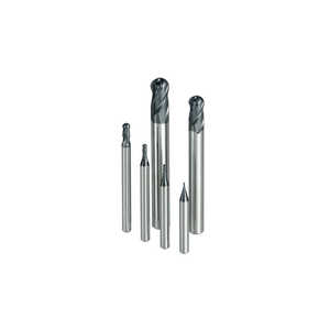 Metaldur เครื่องกัดจมูกลูกเหล็ก10*150 4-ขลุ่ยสีดำ55HRC เคลือบ altian - Product Image 1