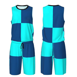 Maillot de basket-ball personnalisé 4XL pour hommes, kit de vêtements de sport en polyester, imprimé personnalisé, nom de l'équipe, sublimation certifiée Bsci - Product Image 1