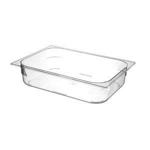 HENDI 5L Polycarbonate Transparent Ice Cream <b>Tub</b> 360x250x(H)80mm <b>Food</b> Storage & Container - Product Image 1
