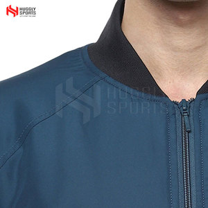 Chaqueta bomber impermeable con cuello levantado de poliéster 100% de último diseño para hombre, chaqueta al por mayor - Product Image 5