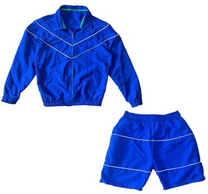 Pantalones cortos de gran tamaño con logotipo personalizado de Color de contraste de alta calidad para hombre, chándal de nailon con capucha Unisex para hombre - Product Image 3