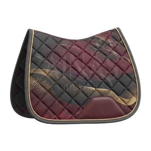 Tapis de selle de dressage légers et personnalisables de qualité supérieure, anatomiques, matelassés, anti-humidité, équipement d'équitation - Product Image 2