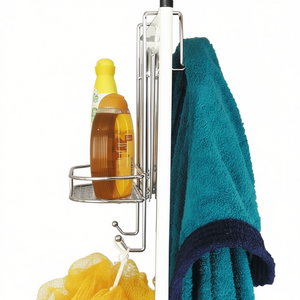 Artex 24x18x32cm Estante de Ducha Cromado Pulido con Mecanismo de Encaje, Organizador de Baño 291655 - Product Image 3