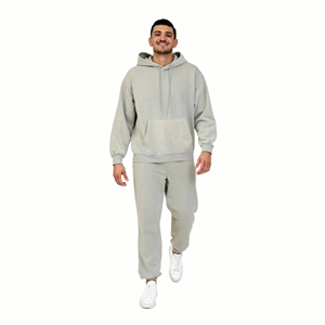 Fusion Max survêtement de style décontracté pour hommes de haute qualité sur mesure combinaison de fitness respirant durable grande taille à capuche strass - Product Image 1