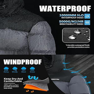 2025 nouveaux vêtements pour hommes personnalisés veste à bulles respirante conception de client vêtements d'hiver personnalisés téléchargés par robe de sport - Product Image 6