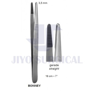 Pince à pansements Boney pince à épiler en acier inoxydable pour pansements chirurgicaux - Product Image 2